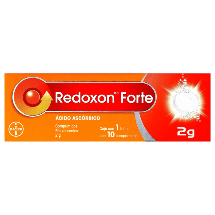 Redoxon Forte 2G Con 10 Tabletas (Acido Ascorbico) - WeCare Pharma