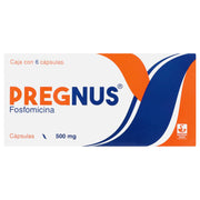Pregnus 500Mg Con 6 Capsulas (Fosfomicina) - WeCare Pharma