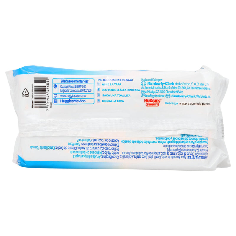 Toallitas Humedas Huggies Cuidado Puro Con 80 - WeCare Pharma
