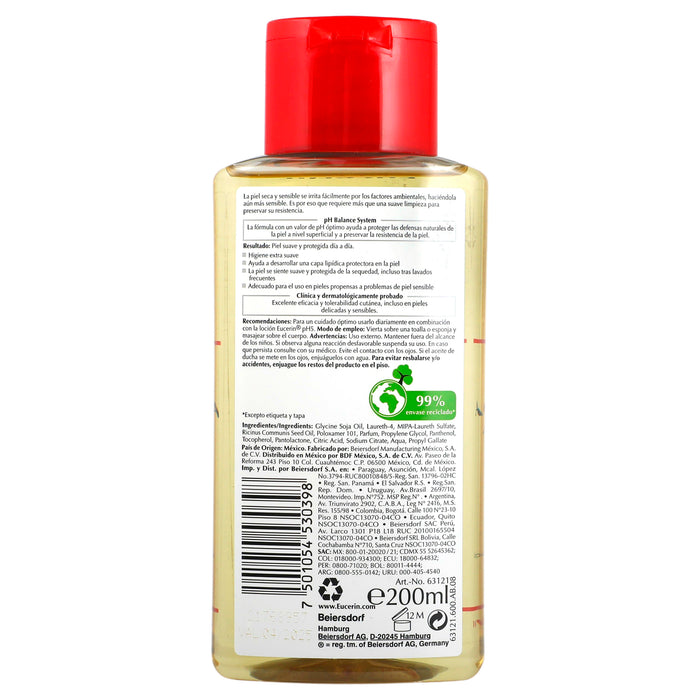 Eucerin Aceite De Ducha 200Ml 4 - 7501054530398