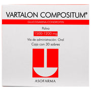 Vartalon Compositum Polvo 1500Mg/1200Mg Con 30 (Glucosamina/Condroitina) - WeCare Pharma
