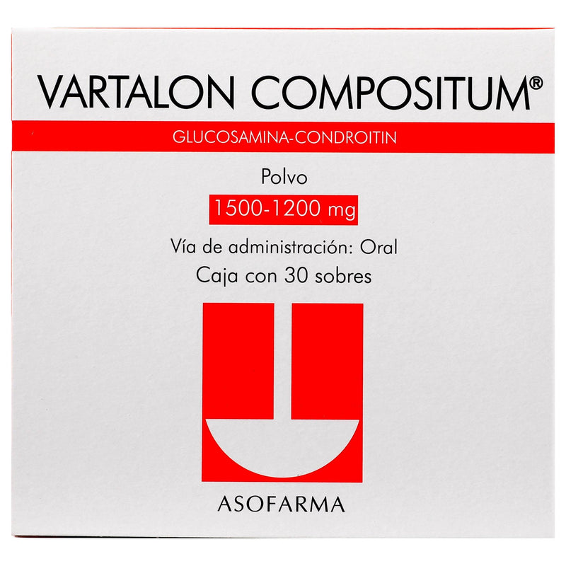 Vartalon Compositum Polvo 1500Mg/1200Mg Con 30 (Glucosamina/Condroitina) - WeCare Pharma