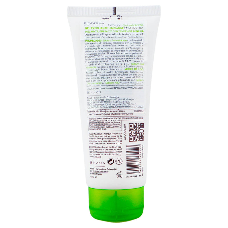 Bioderma Sebium Gel Exfoliante 100Ml - WeCare Pharma