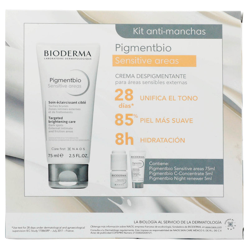 Bioderma Kit Pigmentbio Areas Sensibles +Mini Pigmentbio - WeCare Pharma