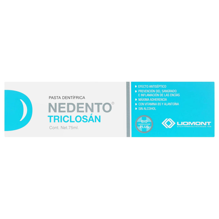 Nedento (Triclosan) Pasta Dentrifica 75Ml - WeCare Pharma