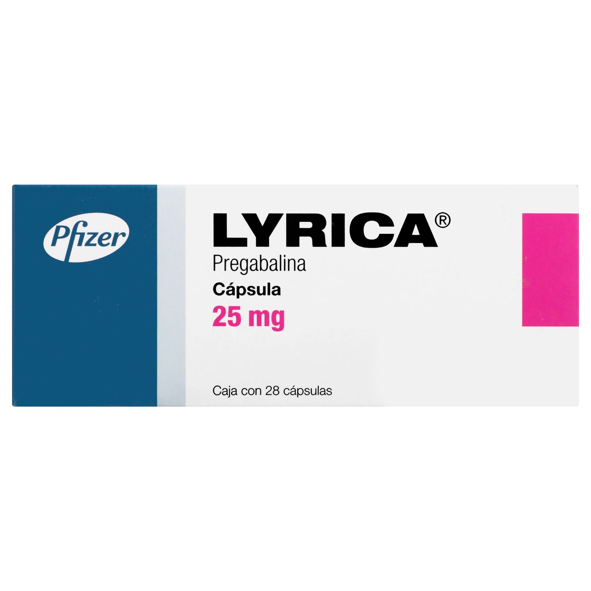 Lyrica 25Mg Con 28 Tabletas (Pregabalina) 6 - 7501287670953