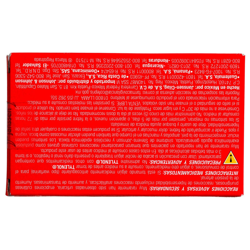Tylenol 500Mg Con 40 Tabletas (Paracetamol) - WeCare Pharma