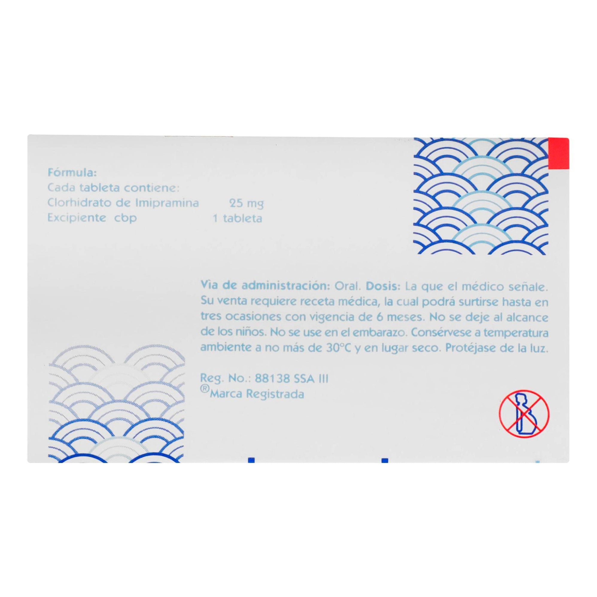 Talpramin (Imipramina) 25Mg Con 20 — WeCare Pharma