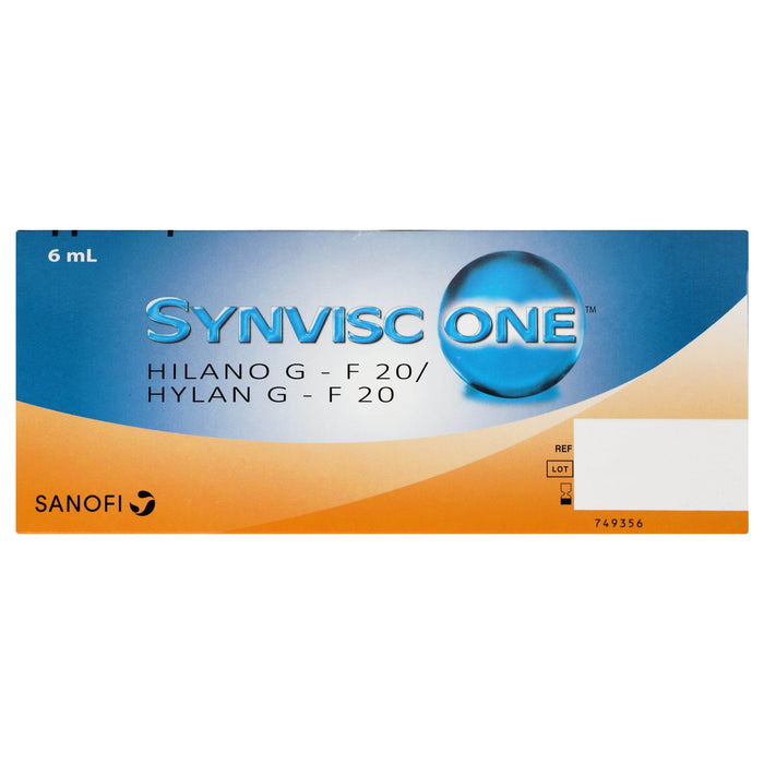 Synvisc One Jeringa 8Mg/Ml 6Ml (Hilano G-F 20) - WeCare Pharma