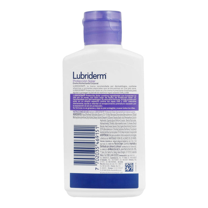 Lubriderm Protector Solar Fps15 120Ml - WeCare Pharma