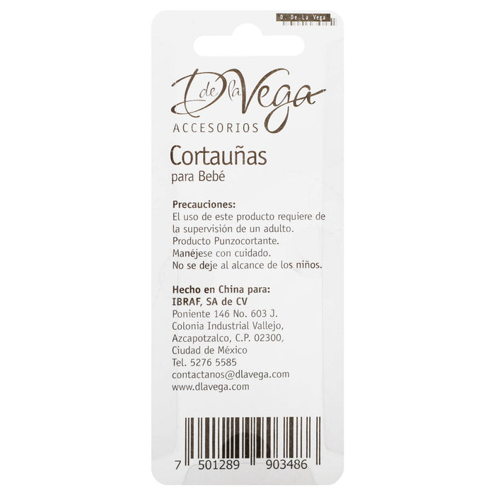Corta Uñas Bebe De La Vega Con 1 - WeCare Pharma