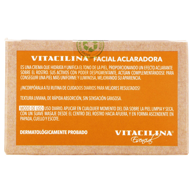 Vitacilina Facial Aclaradora Crema 100G - WeCare Pharma