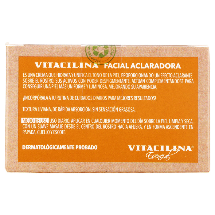 Vitacilina Facial Aclaradora Crema 100G 7 - 7506376000260