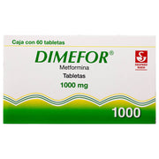 Dimefor 1000Mg Con 60 Tabletas (Metformina) - WeCare Pharma