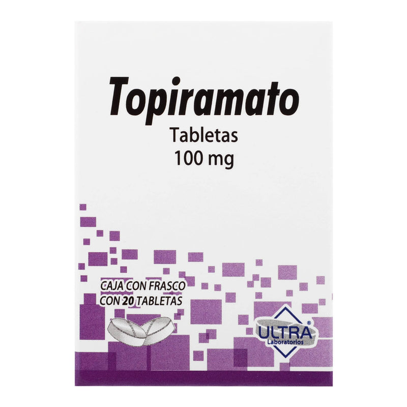 Topiramato 100Mg Con 20 Ultra Tabletas - WeCare Pharma