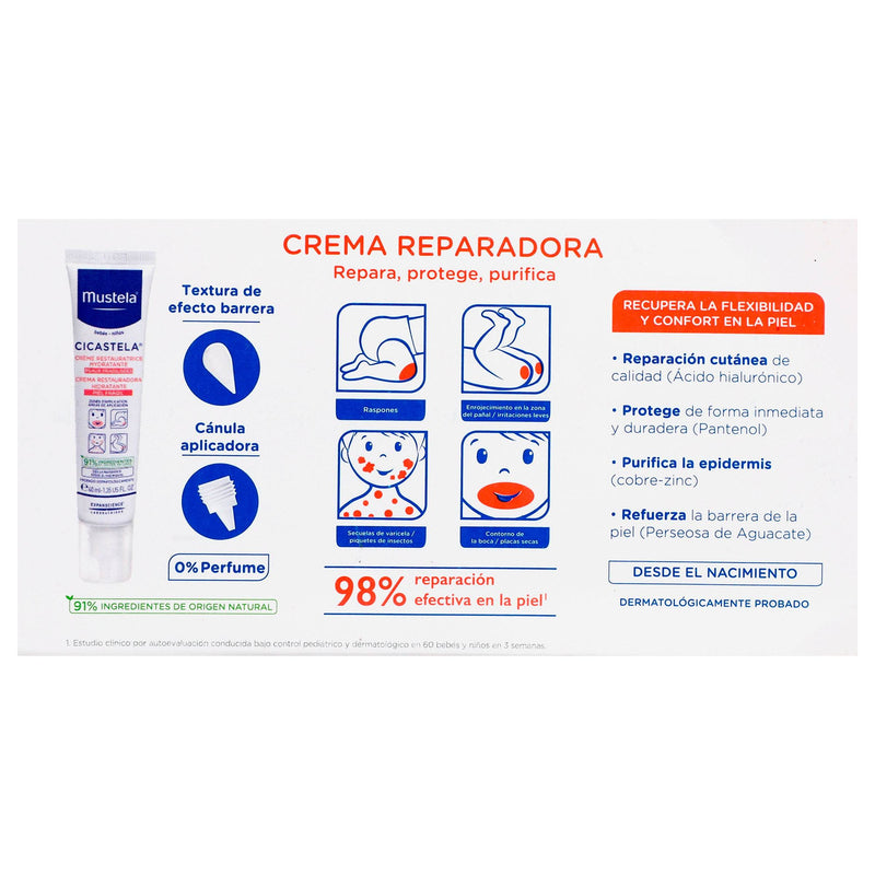 Mustela Cicastela Crema Reparadora 40Ml - WeCare Pharma