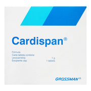 Cardispan 1G Con 20 Tabletas (Levocarnitina) - WeCare Pharma