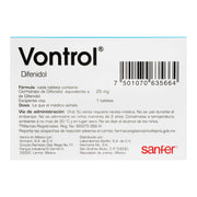 Vontrol 25Mg Con 25 Tabletas (Difenidol) - WeCare Pharma