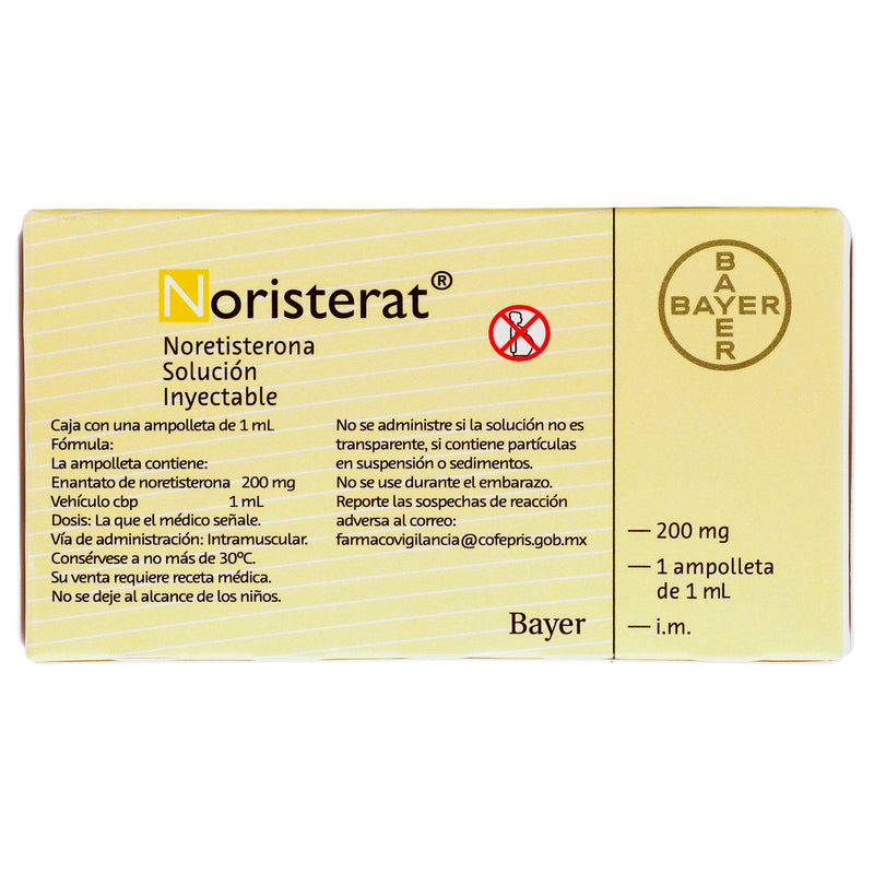 Noristerat 200Mg/Ml Con 1 Ampulas (Noristerona) - WeCare Pharma