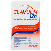 Clavulin 12H Suspensión 600Mg/42.9Mg/5Ml 70Ml (Amoxicilina/Acido Clavulanico) - WeCare Pharma