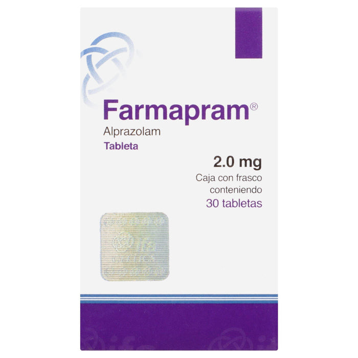 Farmapram (Alprazolam) Tabletas 2Mg Con 30 - WeCare Pharma