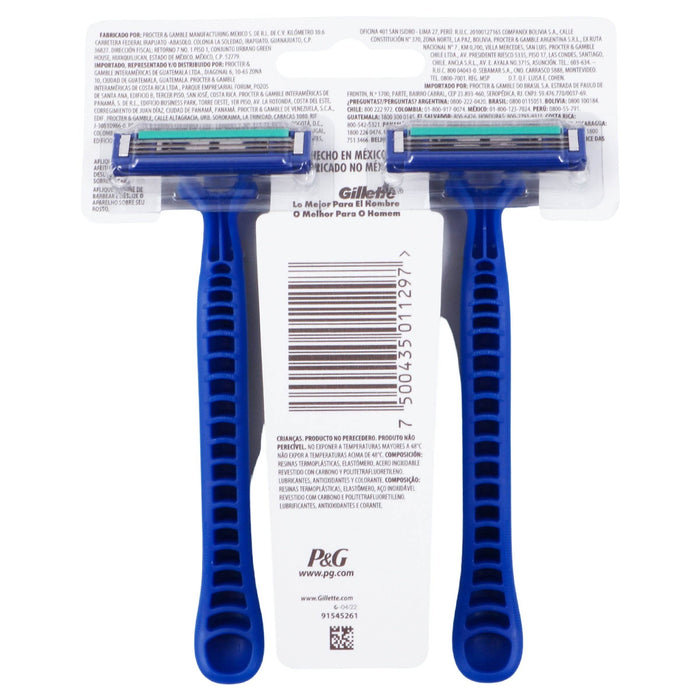 Maquina Para Afeitar Gillette Prestobarba Ultragrip Con 2 - WeCare Pharma