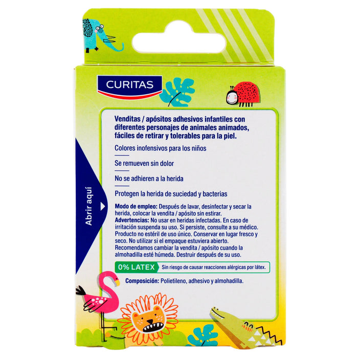 Curitas Adhesivas Animales Con 20 - WeCare Pharma