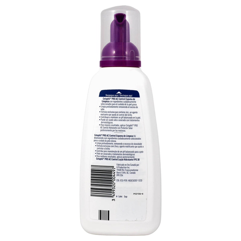 Cetaphil Pro Ac Ctrl Espuma Limp Grasa 236Ml - WeCare Pharma