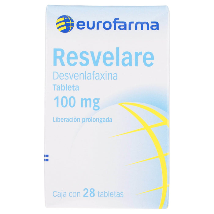 Resvelare 100Mg Con 28 Tabletas (Desvenlafaxina) - WeCare Pharma