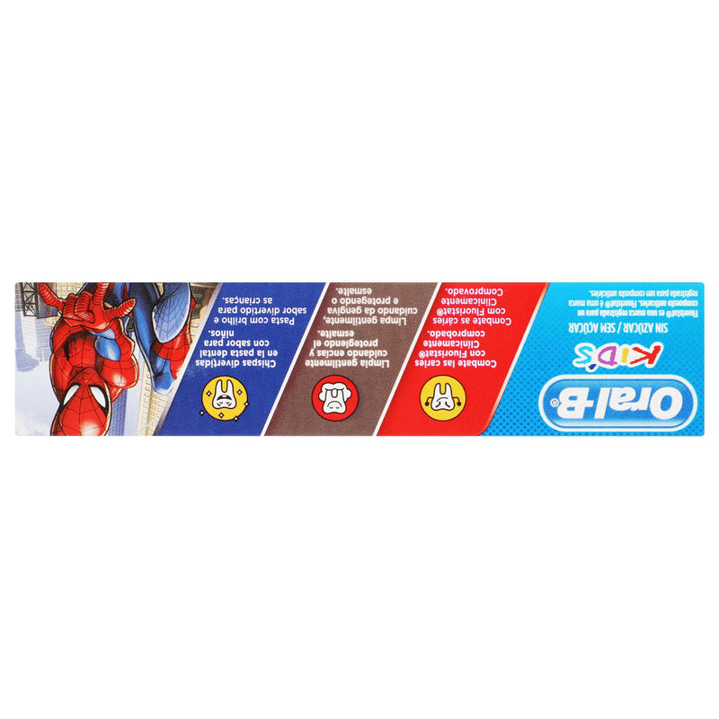 Pasta Oral B Kids Spiderman 50G - WeCare Pharma