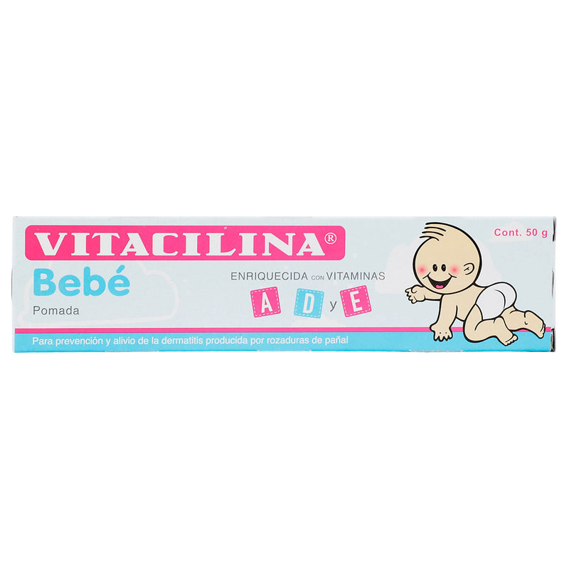 Vitacilina Bebe Pomada 25G 50G (Vitamina A,D,E/Oxido De Zinc) - WeCare Pharma