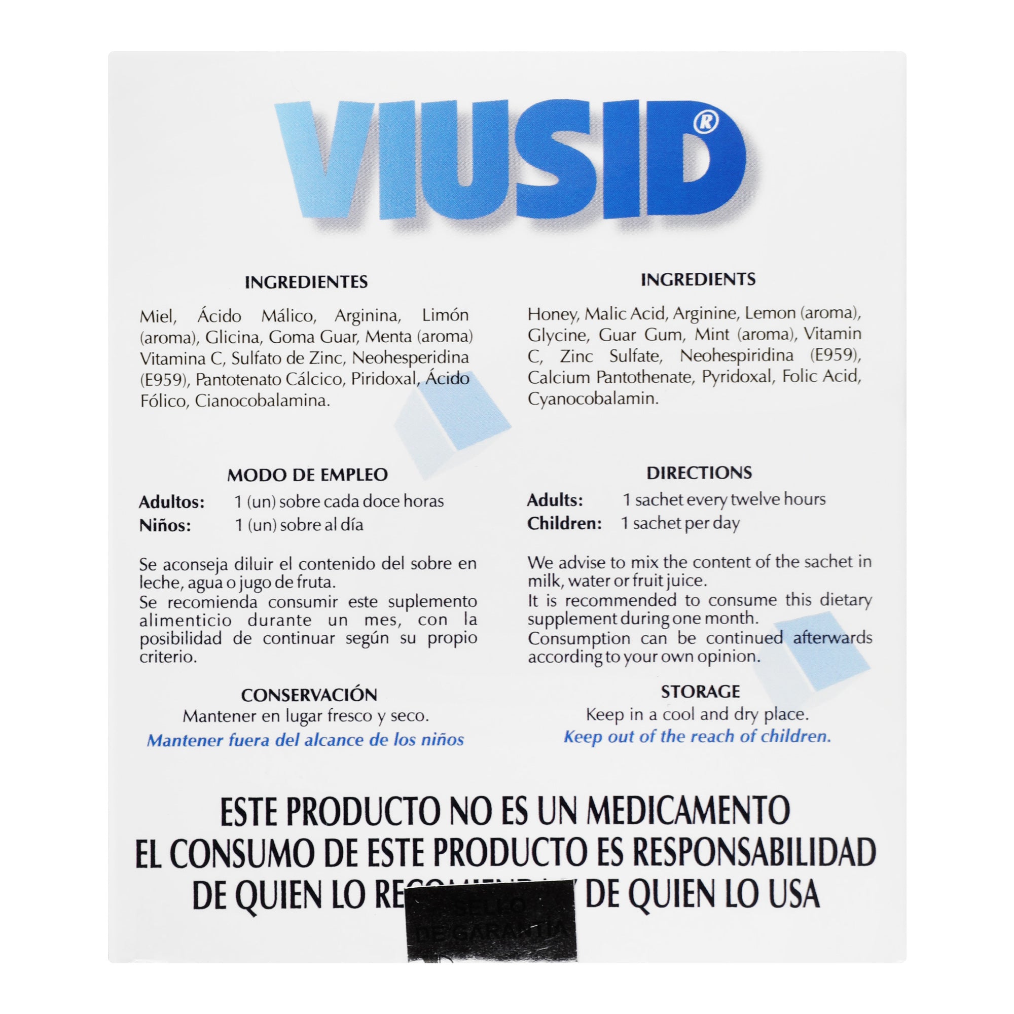 Viusid Sobres 84G Con 21 (Suplemento Alimenticio) 5 - 8414200215508