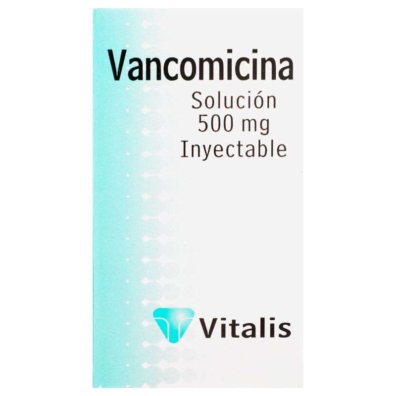 Vancomicina Frasco 500Mg Vitalis Ampulas - WeCare Pharma