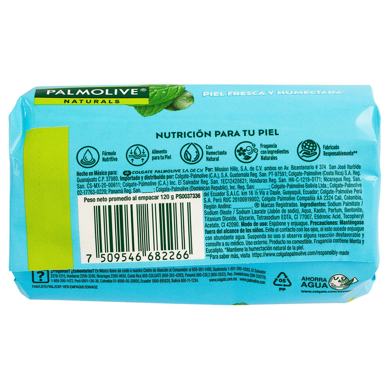Jabon Palmolive Menta-Eucalipto 120G - WeCare Pharma