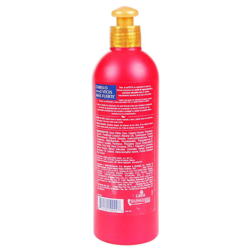 Crema Para Peinar Pert Granada + Aceite Aguacate 300Ml - WeCare Pharma