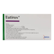 Eutirox 25Mcg Con 50 Tabletas (Levotiroxina Sodica) - WeCare Pharma