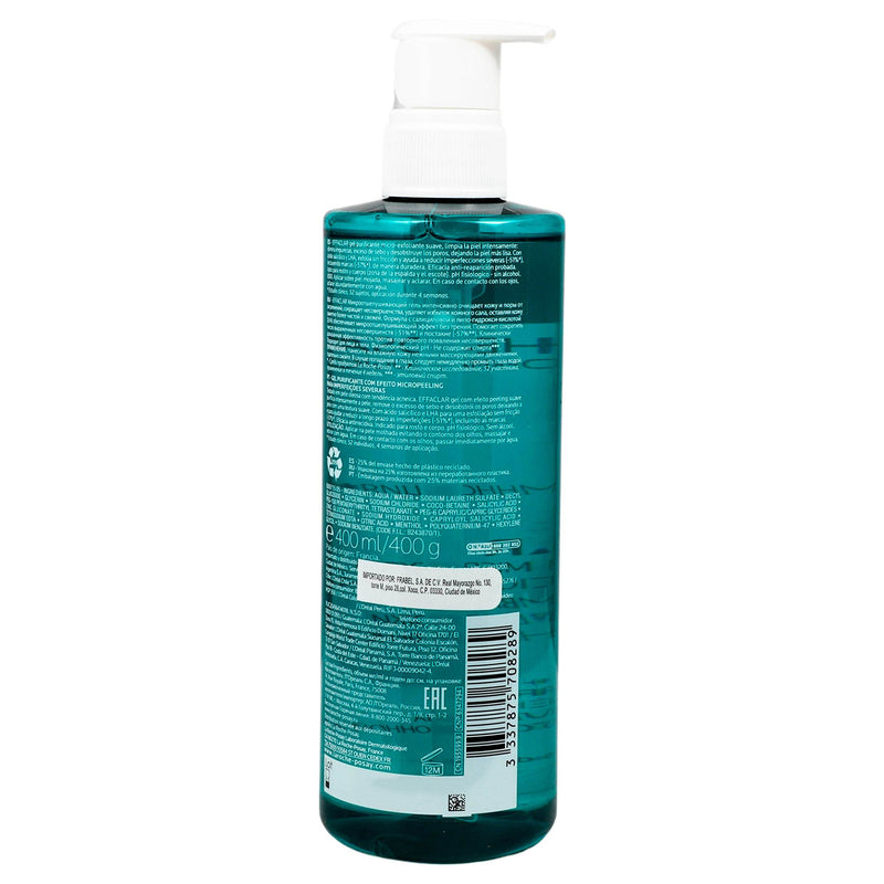 La Roche-P Effaclar Gel Micro-Exfoliante 400Ml - WeCare Pharma