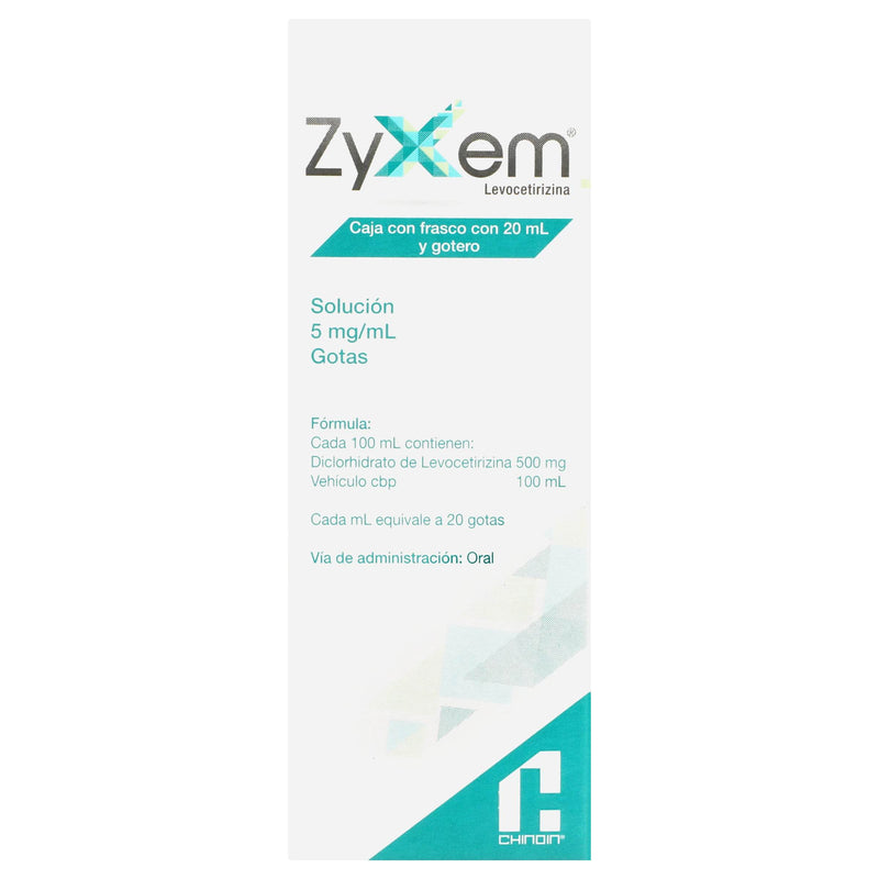 Zyxem Gotas 5Mg/Ml 20Ml (Levocetirizina) - WeCare Pharma