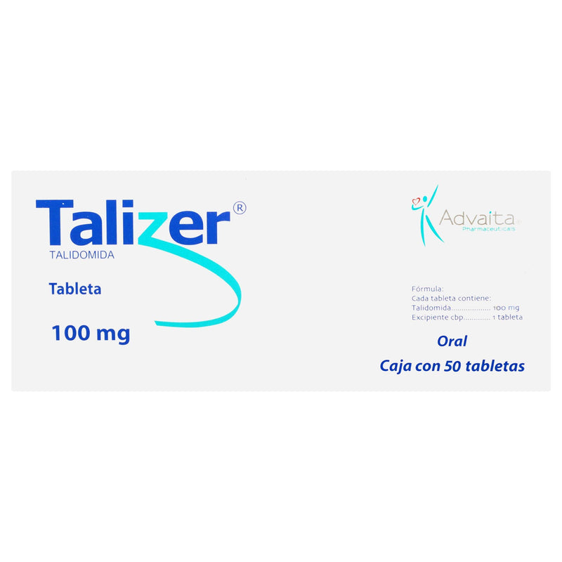Talizer 100Mg Con 50 Tabletas (Talidomida) - WeCare Pharma