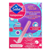 Tampones Saba Super Plus V-Largo Con 10 - WeCare Pharma