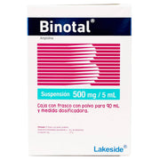 Binotal Suspensión 500Mg/5Ml 90Ml (Ampicilina) - WeCare Pharma