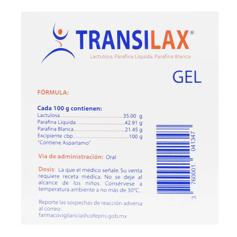 Transilax Gel 35G/42.91G/21.45G 150G (Lactulosa/Parafina Blanca/Parafina Liquida) - WeCare Pharma