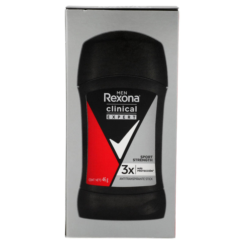 Desodorante Rexona Men Clinic Sport Stick 46G - WeCare Pharma
