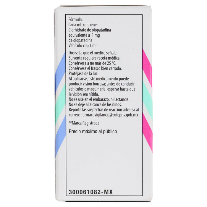 Patanol (Olopatadina) Gotas 0.1 % 5Ml - WeCare Pharma