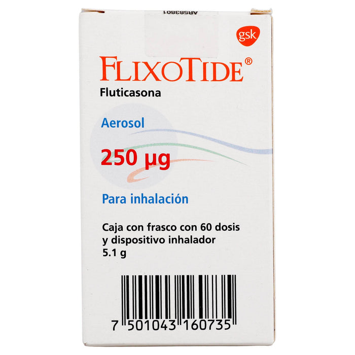 Flixotide Aerosol 250Mcg 5.1G (Fluticasona) - WeCare Pharma