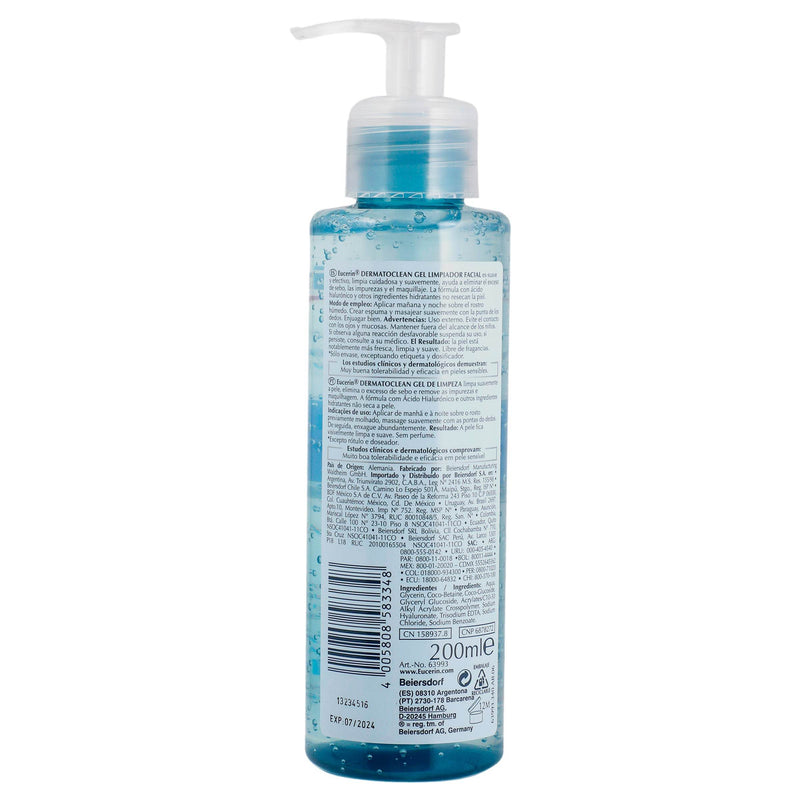 Eucerin Gel Dermatoclean 200Ml - WeCare Pharma