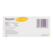 Tenoretic 50Mg/12.5Mg Con 28 Tabletas (Atenolol/Clortalidona) - WeCare Pharma