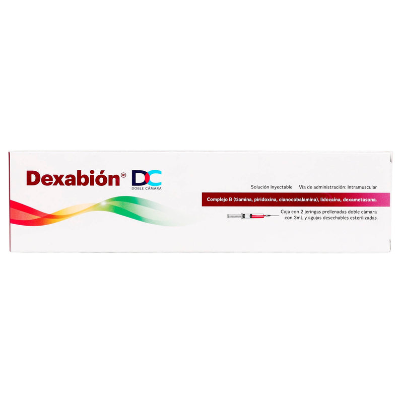 Dexabión Dc 2 Jeringas Prellenadas Doble Cámara 3Ml - WeCare Pharma