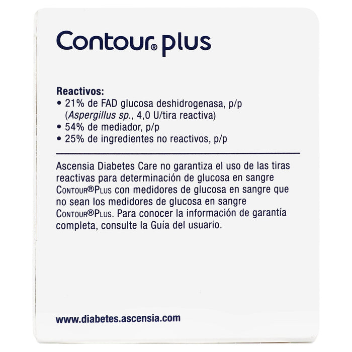 Contour Plus Tiras Reactivas Con 50 - WeCare Pharma