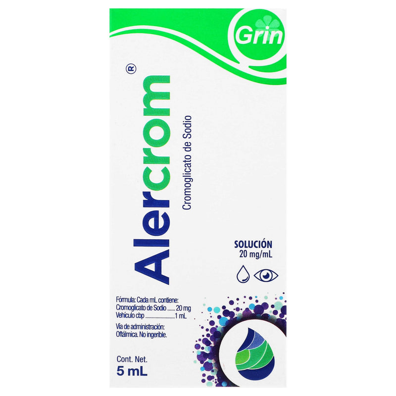 Alercrom Gotas 2% 5Ml (Cromoglicato De Sodio) - WeCare Pharma